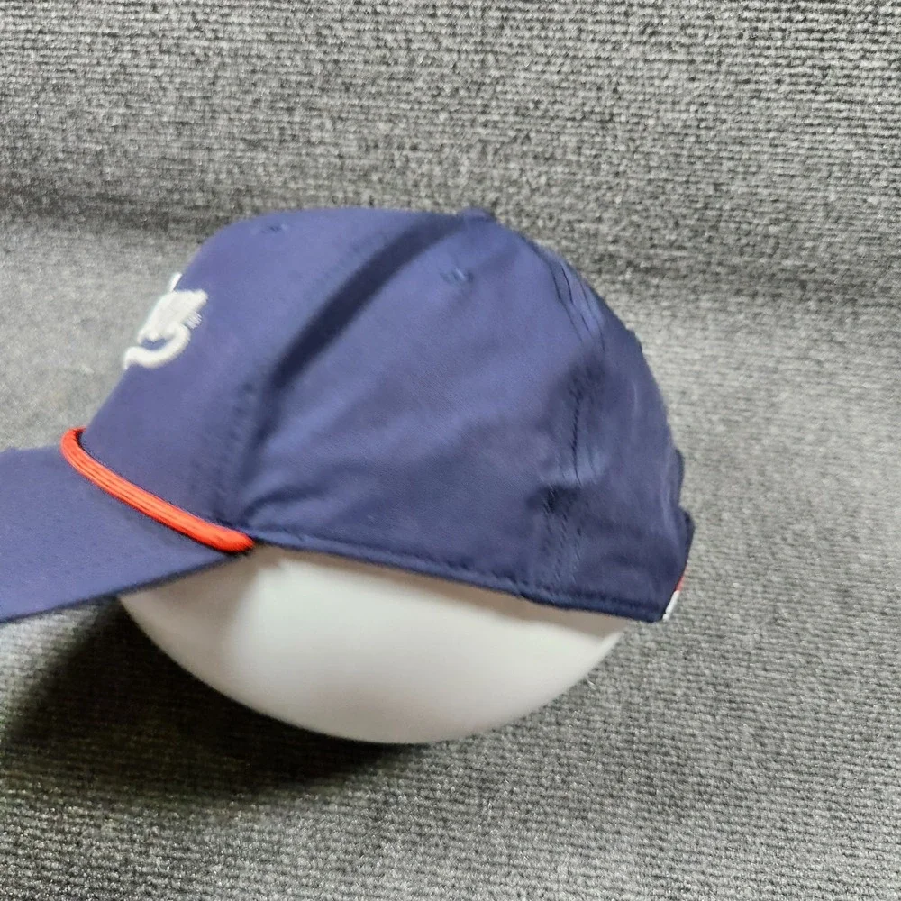 Auburn Tigers Hat Under Armour Player Team Issued Blue Snapback NCCA Adjustable‎